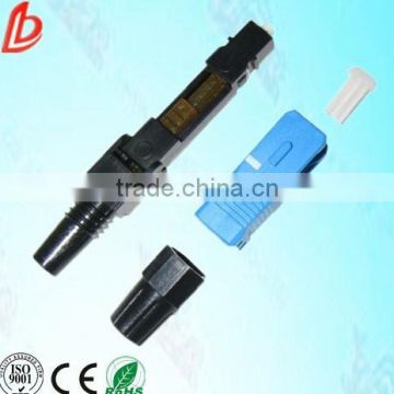 Europe Market SC UPC Fiber Optic FTTH Fast Connector with OEM price