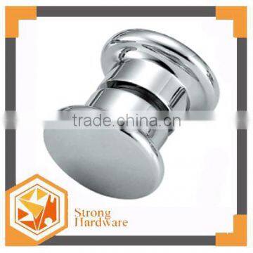 BH-24 I shape cylinder knob,bathroom frameless sliding glass door handles, double sided glass door knobs