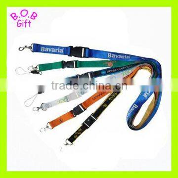 promotional flat polyster lanyard