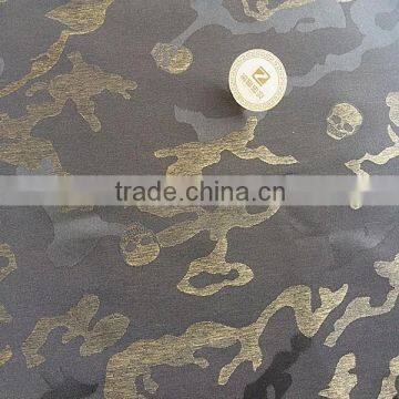 100% polyester camouflage jacquard fabric woven for jacket