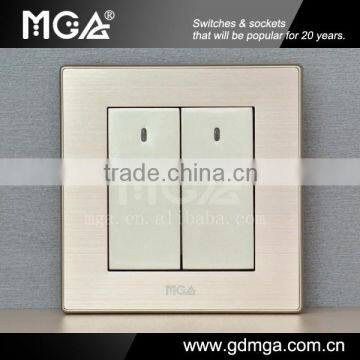 MGA LED switch & wall mounted electric switches & wall electric switch