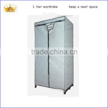 Best Modern Design Metal Tube Fitted Corner Wardrobes