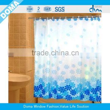 2015 new design printed home shower curtain /can be any color