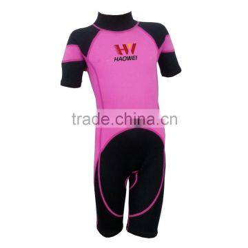 kids CR neoprene surf suit with super stretch,extend,nylon