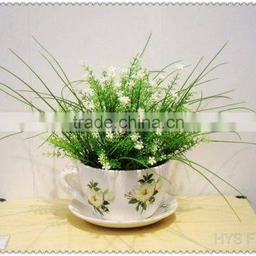 Decoration potted silk plant - artificial arrangement