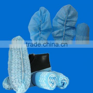 disposable non-skid overshoe