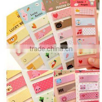 Lovely Bookmark Writing Memo Sticky Notes photo-3