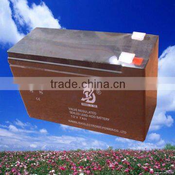 Rechargeable lead acid battery building intercom/storage exide battery