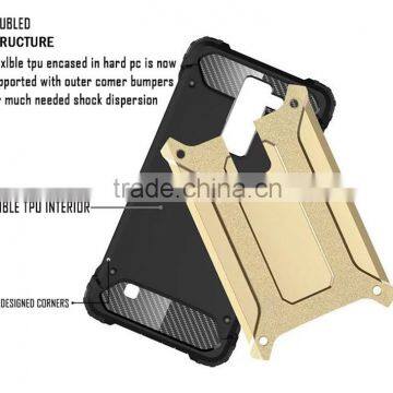 For LG K371 Shockproof Hard Case Armor Hybrid TPU+PC Cellphone Case for LG K371