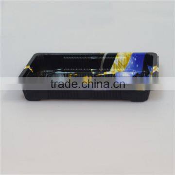SM1-1103JY-B Disposable Plastic Take Away Printed Sushi Tray For Food Packaging photo-3