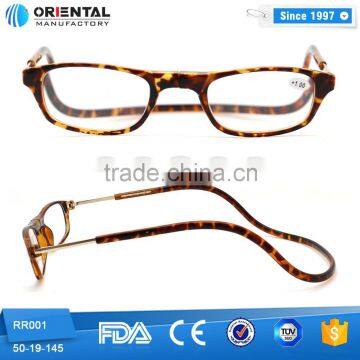 2016 High Quality Plastic Frames Magnetic Reading Glasses