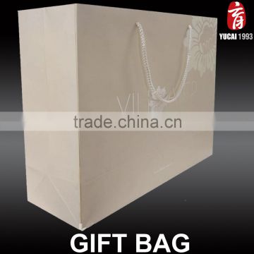 Wholesale Custom Style Large Size White Paper Gift Bag