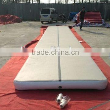 Best selling inflatable gym track for sale/High quality inflatable tumble track on sale