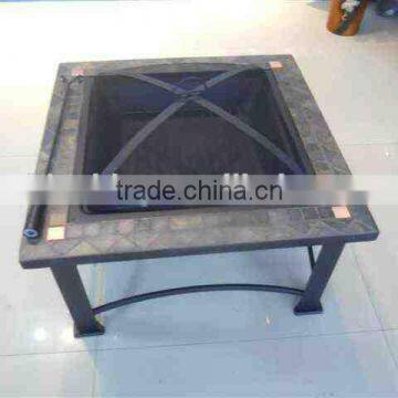 Outdoor Multi-function Slate Top Table Fire Pit
