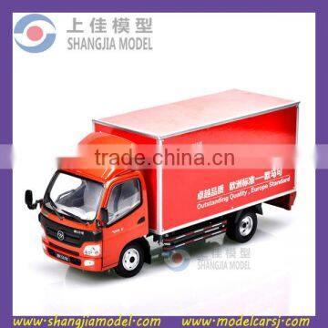1:24 Foton Diecast Light Truck Model,scale Truck Van,Van Truck Model Supplier