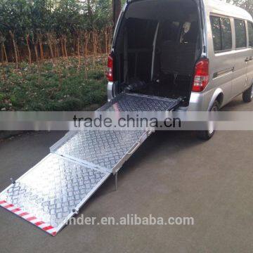 BMWR -3 manual wheelchair ramps for disabled with loading capacity 350KG