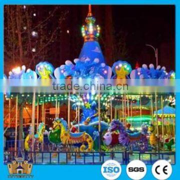 [direct factory] outdoor playground equipment carousel / merry go round / fun center equipment