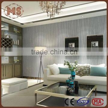 MS-99 seriesof 2016 newest simple installation non-woven wallpapers for side wall paper