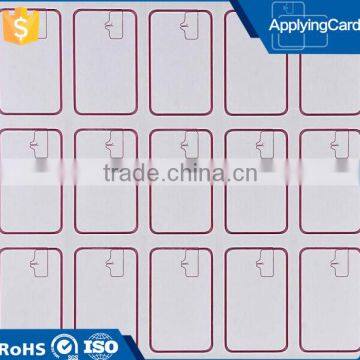 Factory manufacturer Cheap RFID TK4100 PVC card inlay for trading company