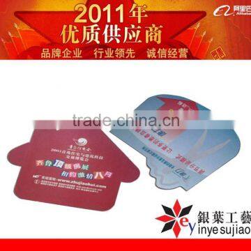 2012 new promotiomal die-cut PP mousepad