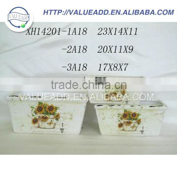 wholesale outdoor ceramic flower pots for garden manufacturers in china