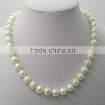 2015 10-11mm fashion jewelry lotus pearl necklace jewelry