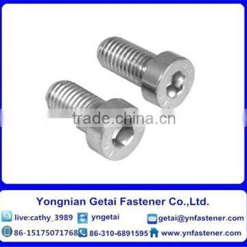 Socket hexagon cheese head thread rolling screws , (H.D.G) /Galvanized with black /yellow zinc plated/blue white