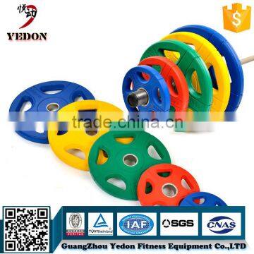 Color Rubber Olympic weight Plate / Fitness equipment/factory equipment for sale