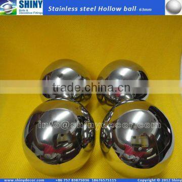 mirror stainless steel hollow ball