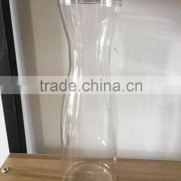 Hot sales 2L drinking plastic wine carafe