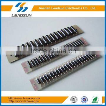 High voltage power board 2CLZ150KV/0.1A diode rectifiers silicon assembly