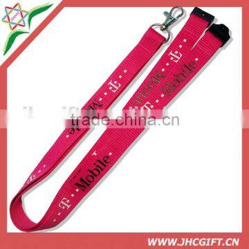 A-grade screen printing polyester neck lanyard