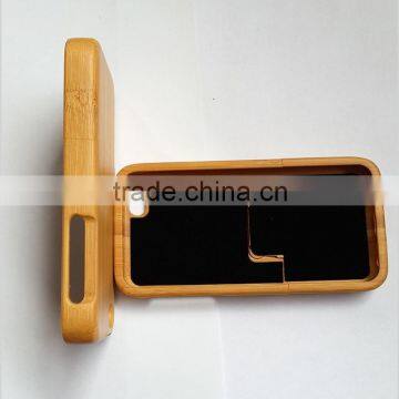 Handmade Wood Bamboo Case for Iphone 5c photo-5