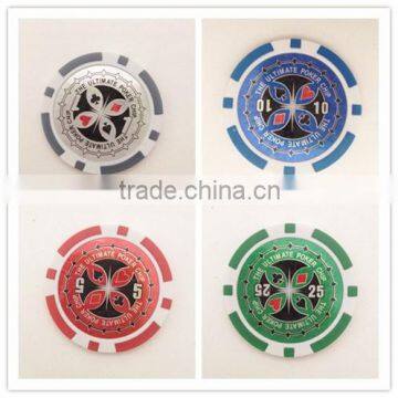 11.5g strip chips,sticker poker chips