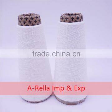 raw white Texturized,Spun Yarn Type and Polyester yarn Style polyester yarn 30s/1 new materials