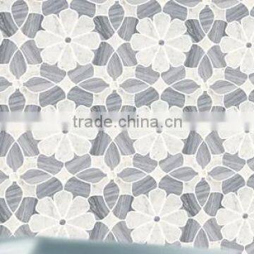 Decorative waterjet marble medallions for customized Waterjet Marble Mosaic,Marble Mosaic Pattern,Bathroom Tile for Decoration