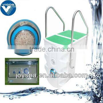 Wall-Hung Pipeless Swimming Pool sand Filter with Stainless Steel Hand Rail PK8026