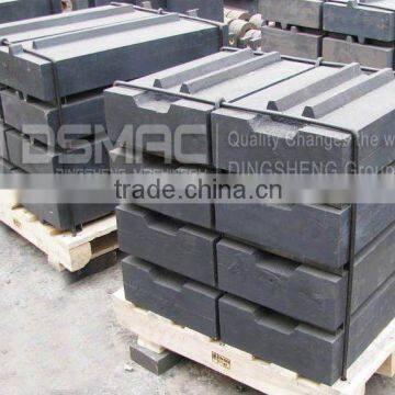 High Chromium Alloy Steel Impact Crusher Hammer(Show in the Bauma China 2012)