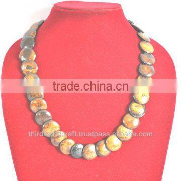 Necklace Made of Buffalo Bone and Horn photo-6