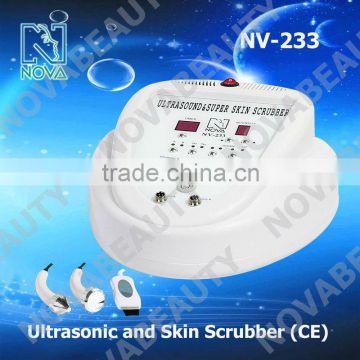 NV-233 HOT SALE !!! Ultrasonic Deep Clean skin scrubber Beauty device