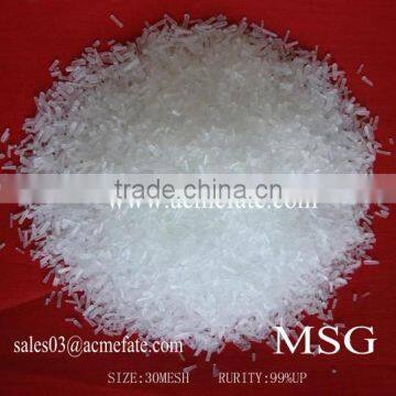 pure monosodium glutamate MSG seasoning powder/msg spices powder