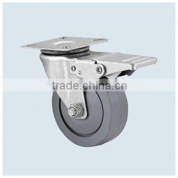 heavy duty Industrial rubber caster wheel price