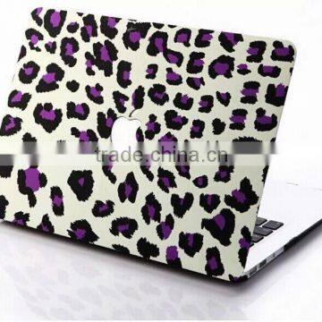 New Arrival Hot Creative Leopard SPOTTED For Macbook FULL BODY HOUSING Hard Cover Case with Soft Hand Feeling