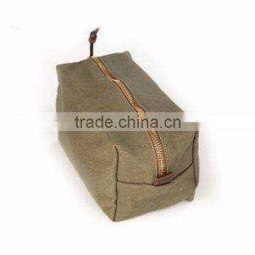 Cheap promotional wholesale canvas cosmetic bag