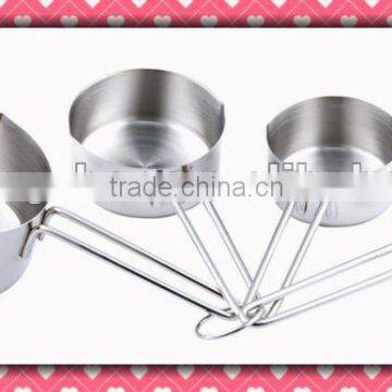 4pcs stainless steel measuring cup set