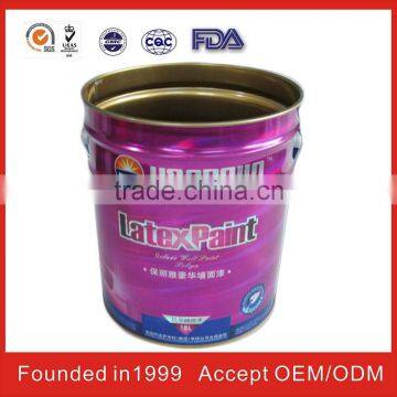 1.5L Chemical tall round tin boxes for UN,ISO,SGS,CQC