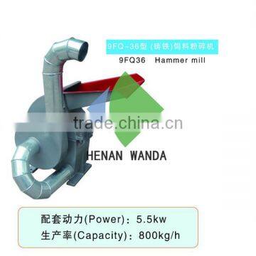 high capacity wood crusher/tree branch crusher/wood chipper hammer crusher mill machinery with CE
