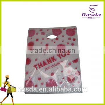 Fashion plastic gift bags with printing