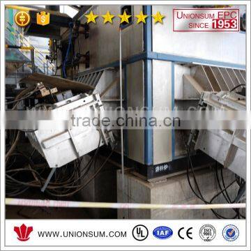 Titling Type Zinc casting Heating Power frequency cored induction furnace