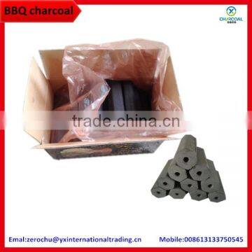 Burning 6 hours smokeless charcoal briquette sawdust